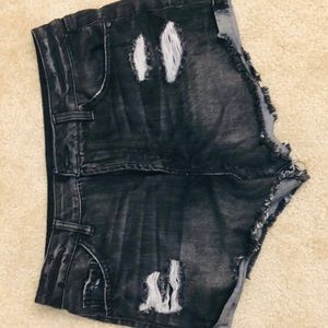 Dark blueish black shorts